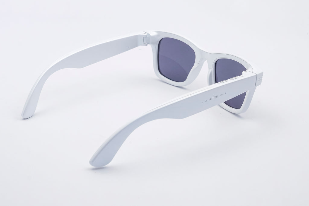 POV One smart sunglasses lifestyle image — everyday use